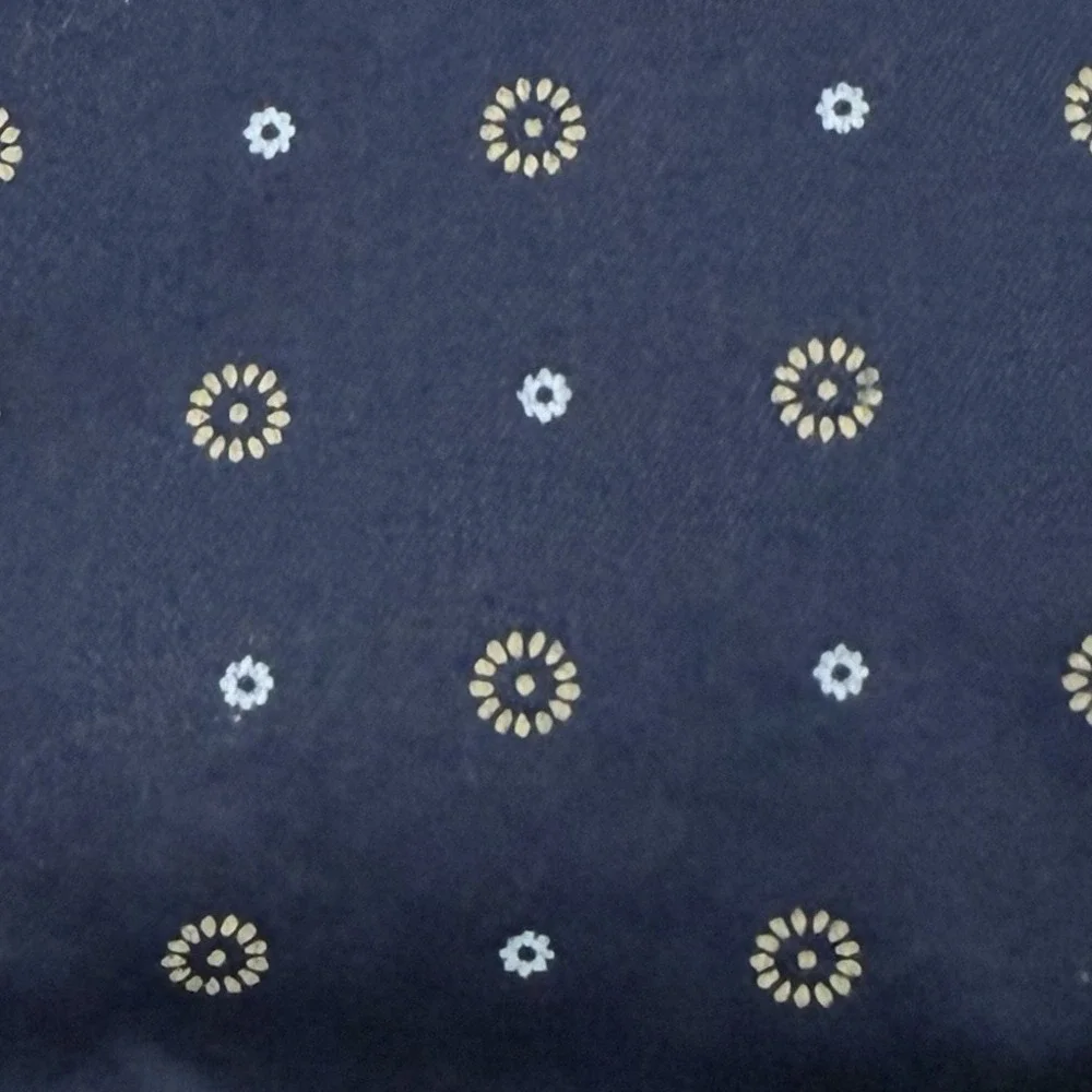 Brooks Brothers Navy Blue Patterned Dress - Picture 8 of 12